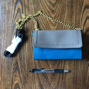 Nieman Marcus Wallet with shoulder strap chain